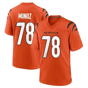 Men's Nike Cincinnati Bengals Anthony Munoz Orange Jersey - Game