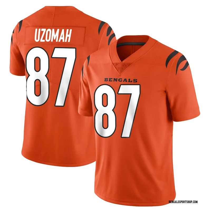 Orange Men's C.J. Uzomah Cincinnati Bengals Limited Vapor Untouchable Jersey