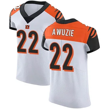 White Youth Chidobe Awuzie Cincinnati Bengals Limited Color Rush Vapor  Untouchable Jersey