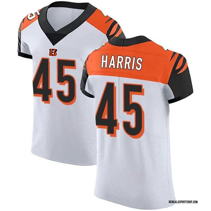 Darien Harris Player Issued & Signed Cincinnati Bengals #45 Nike