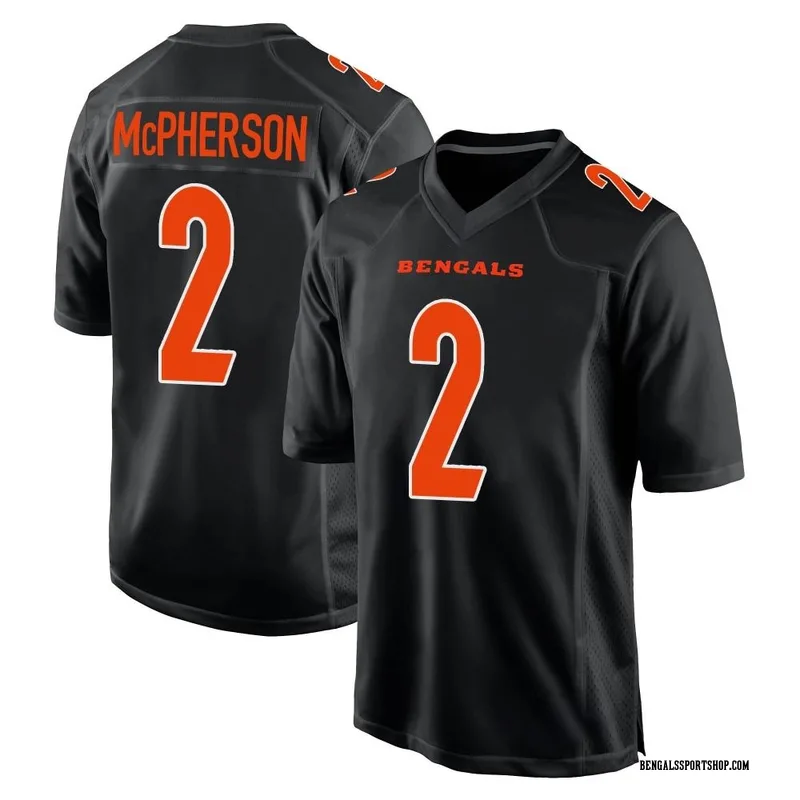 Nike Evan McPherson Cincinnati Bengals Women's Legend White Color Rush  Jersey