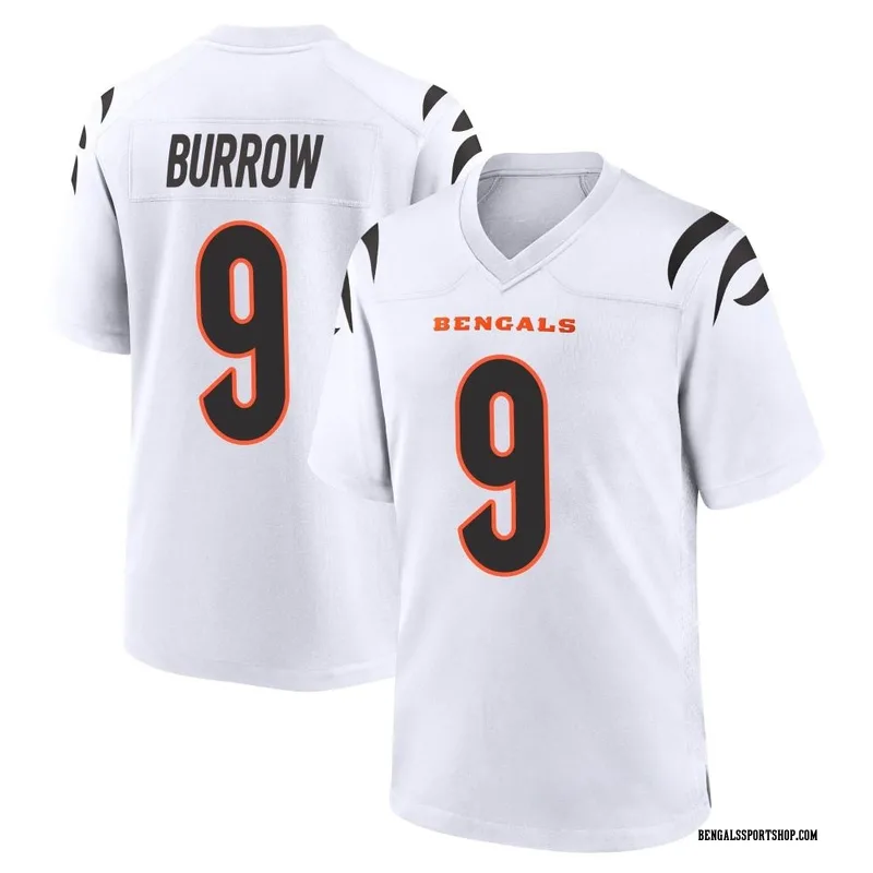 Nike Youth Joe Burrow Black Cincinnati Bengals Game Jersey - Black