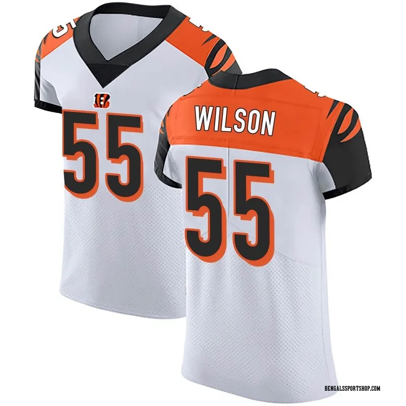 Women's Cincinnati Bengals Logan Wilson Nike Black Player Game Jersey