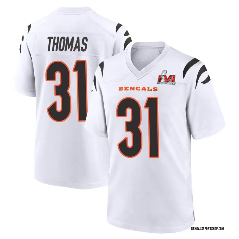 Men's Nike Mike Thomas Black Cincinnati Bengals Game Jersey