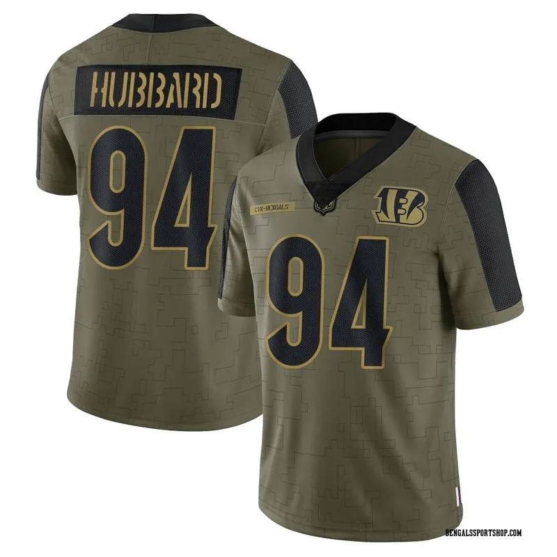 Men's Cincinnati Bengals Sam Hubbard Nike Black Game Player Jersey