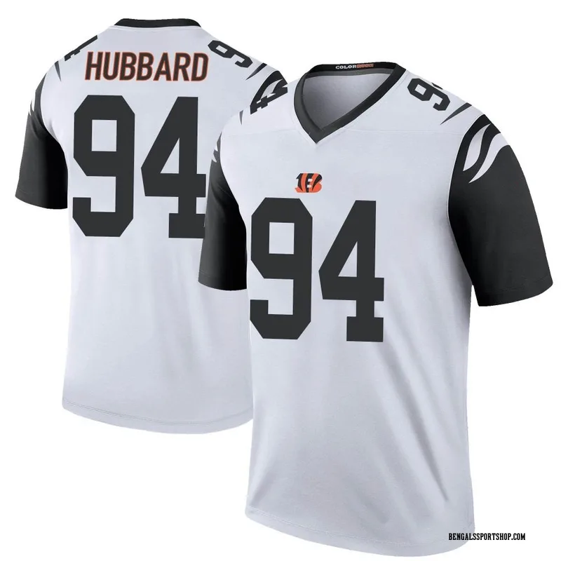 Men's Nike Cincinnati Bengals Sam Hubbard White Color Rush Jersey