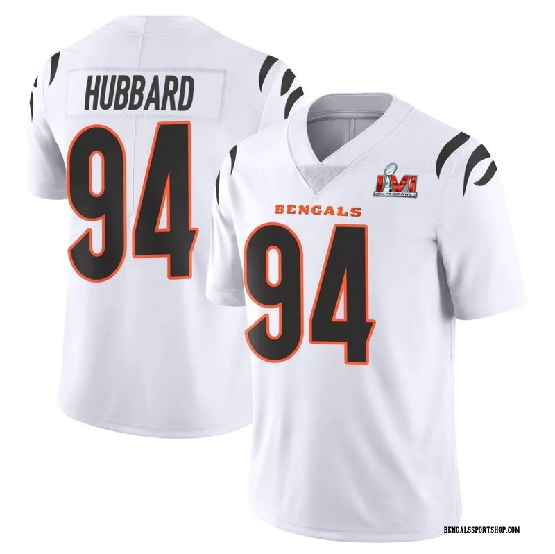 Men's Cincinnati Bengals Sam Hubbard Nike White Vapor Limited Jersey