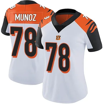 Men's Nike Anthony Munoz Black Cincinnati Bengals 50th Anniversary Retired  Player Game Jersey