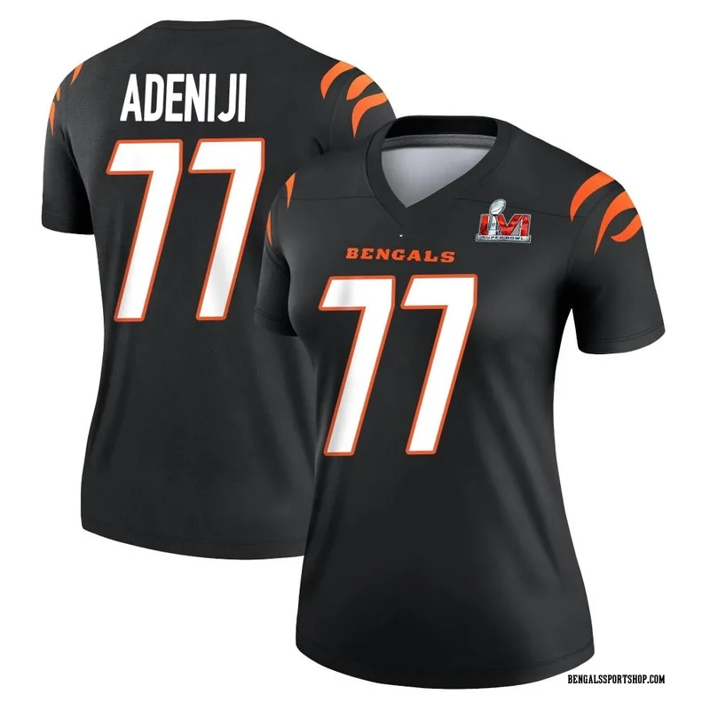 Black Men's Hakeem Adeniji Cincinnati Bengals Limited Team Color