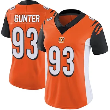 Jeff Gunter 93 Cincinnati Bengals Super Bowl LVII Champions Youth Alternate  Game Jersey - Black - Bluefink