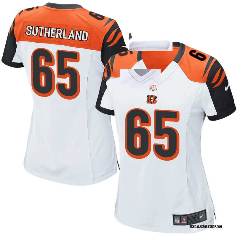 Women's Nike Cincinnati Bengals Keaton Sutherland White Jersey - Game