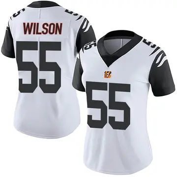 Logan Wilson 55 Cincinnati Bengals Super Bowl LVII Champions Men Game Jersey  - White - Bluefink