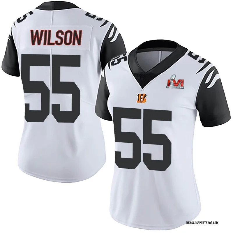 Women's Cincinnati Bengals Logan Wilson Nike Black Game Jersey