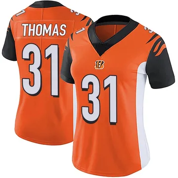 Michael Thomas 31 Cincinnati Bengals Super Bowl LVII Champions Men  Alternate Game Jersey - Orange - Bluefink