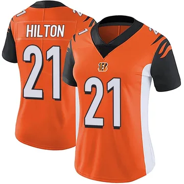 Olive Men's Mike Hilton Cincinnati Bengals Limited 2022 Salute To Service  Jersey