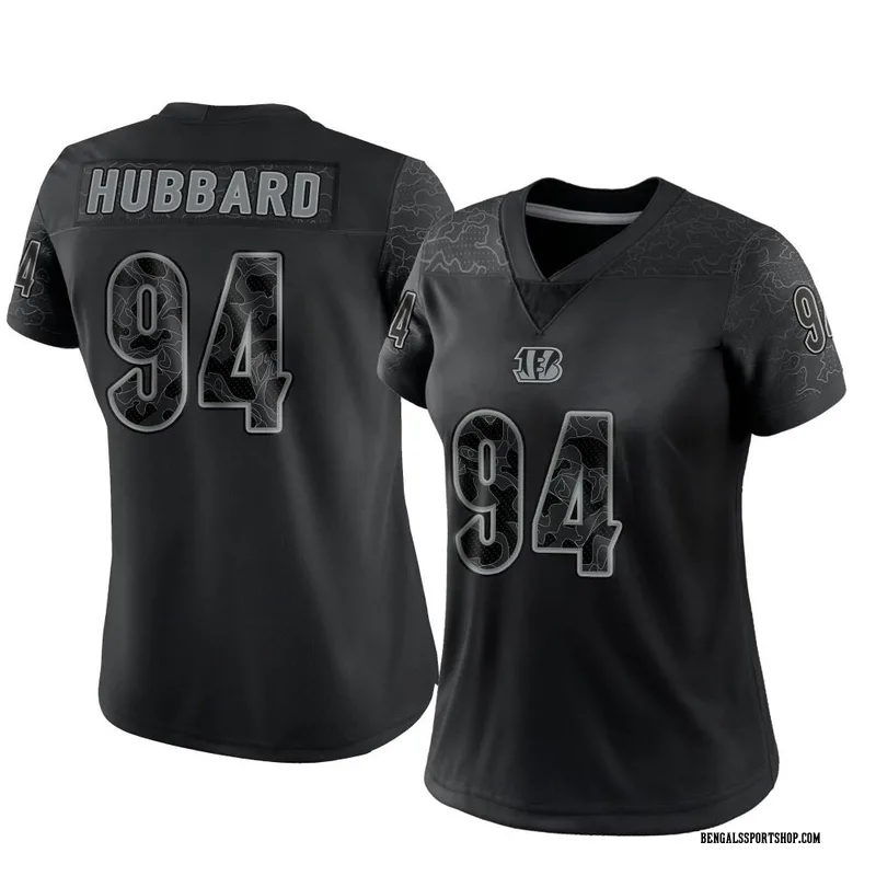 Women's Nike Cincinnati Bengals Sam Hubbard Black Reflective Jersey -  Limited