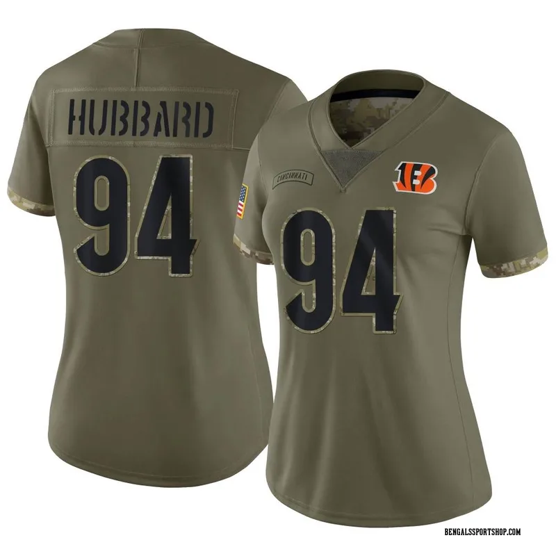 Sam Hubbard Cincinnati Bengals Women's Nike Player Game Jersey - Black