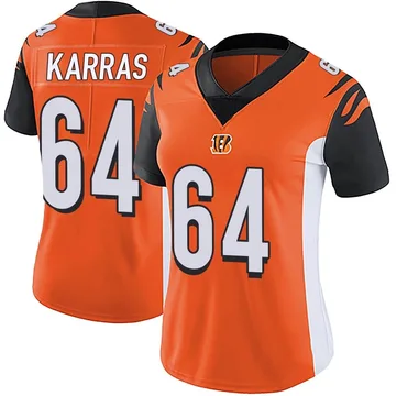 Ted Karras Signed Cincinnati Bengals Jersey (JSA) Super Bowl LI & LIII –