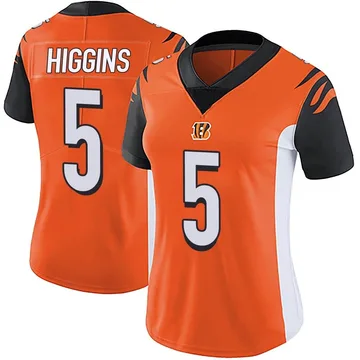 Nike Tee Higgins Cincinnati Bengals Youth Game Black Team Color Jersey