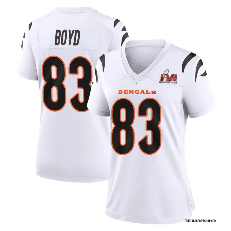 Men's Cincinnati Bengals Tyler Boyd Nike Black Game Jersey