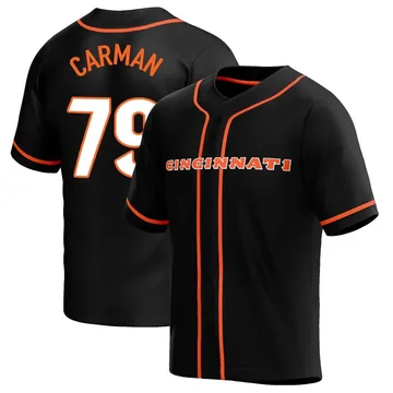 Jackson Carman 79 Cincinnati Bengals Super Bowl LVII Champions Men  Alternate Game Jersey - Orange - Bluefink