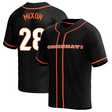 Joe Mixon 28 Cincinnati Bengals Super Bowl LVII Champions Youth Alternate  Game Jersey - Black - Bluefink