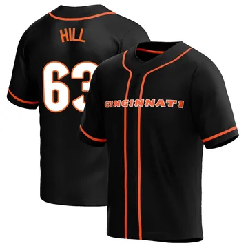 Trey Hill Youth Nike Orange Cincinnati Bengals Alternate Game Custom Jersey Size: Large