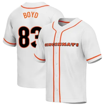 Cincinnati Bengals Nike Game Road Jersey - White - Tyler Boyd - Mens