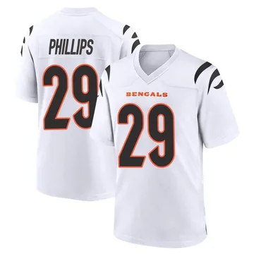 Hakeem Adeniji Cincinnati Bengals Youth Legend White Color Rush T-Shirt