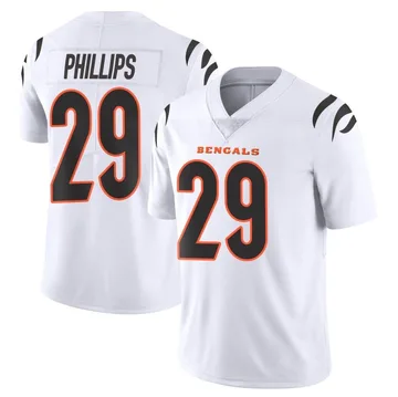 Black Women's Antonio Phillips Cincinnati Bengals Limited Reflective Jersey