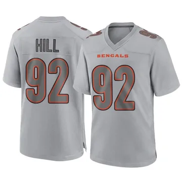 B.J. Hill Cincinnati Bengals Nike Game Jersey - Black