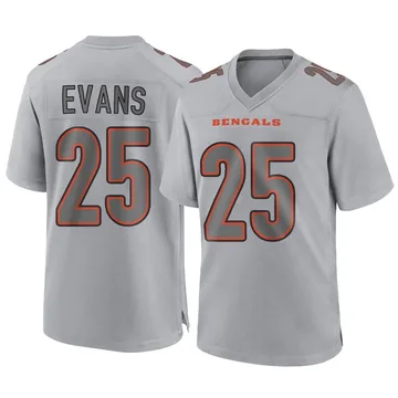 Chris Evans Women's Nike Black Cincinnati Bengals Game Custom Jersey Size: Large