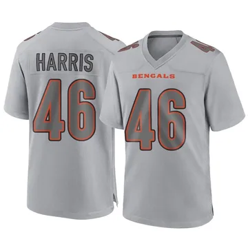 Men's Nike Cincinnati Bengals #46 Clark Harris White Elite Player NFL  Jersey Size 40/M