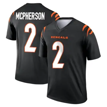Men's Nike Evan McPherson Black Cincinnati Bengals Super Bowl LVI Bound  Game Fashion Jersey