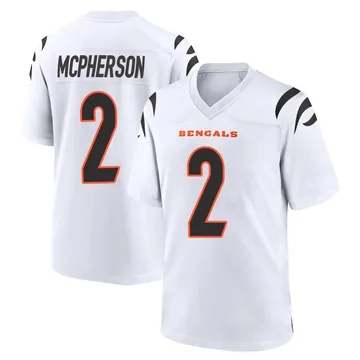 Youth Mac Hippenhammer Cincinnati Bengals Legend Silver Jersey