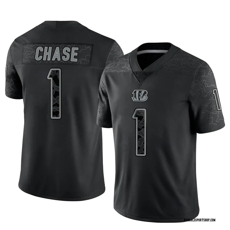 Youth Cincinnati Bengals Ja'Marr Chase Nike Gray Atmosphere Game Jersey