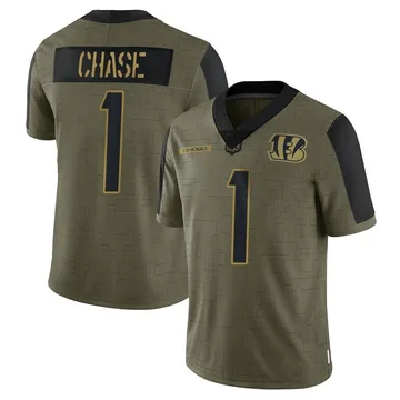 Ja'Marr Chase Jersey  Ja'Marr Chase Cincinnati Bengals Jerseys & T-Shirts  - Bengals Store