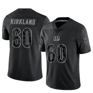 Youth Nike Cincinnati Bengals Jaxson Kirkland Black Reflective Jersey - Limited