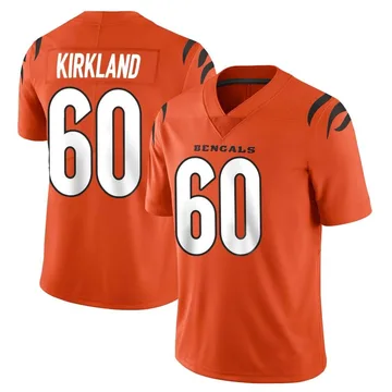 Youth Nike Cincinnati Bengals Jaxson Kirkland Orange Vapor Untouchable Jersey - Limited