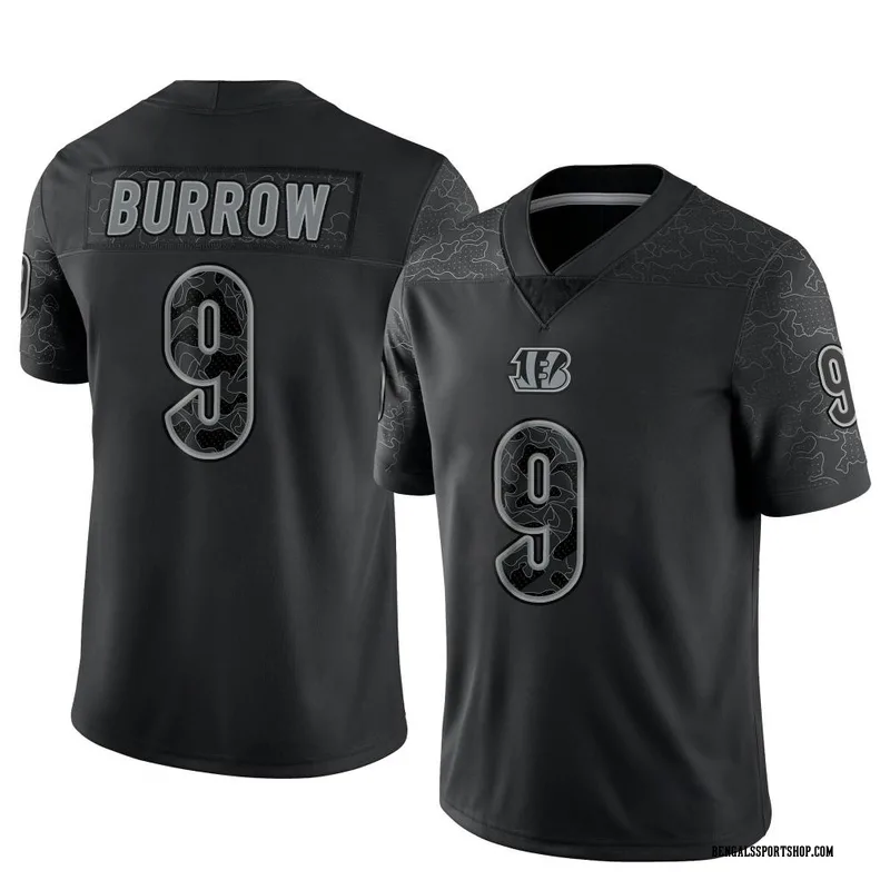 Men's Nike Joe Burrow Gray Cincinnati Bengals Atmosphere