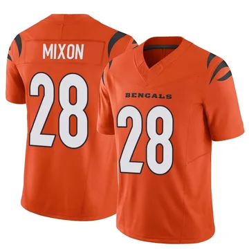 Women's Nike Joe Mixon Orange Cincinnati Bengals Game Jersey