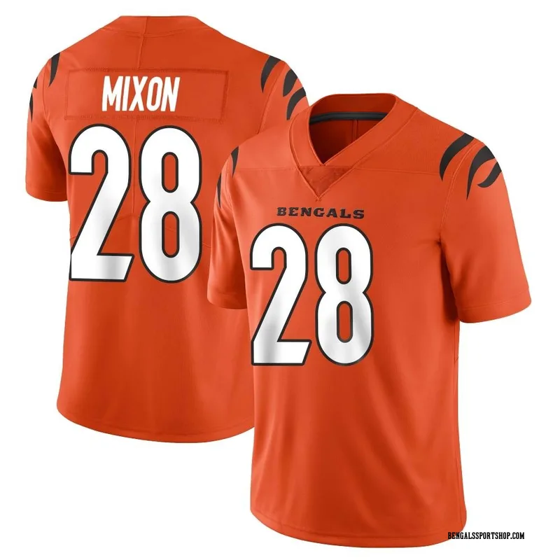 Men's Nike Joe Mixon White Cincinnati Bengals Away Game Player Jersey