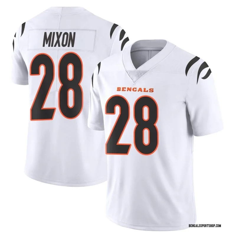 Youth Nike Cincinnati Bengals #28 Joe Mixon Vapor Untouchable Limited White  NFL Jersey Size S