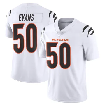 Zach Gentry Men's Nike White Cincinnati Bengals Game Custom Jersey Size: Small