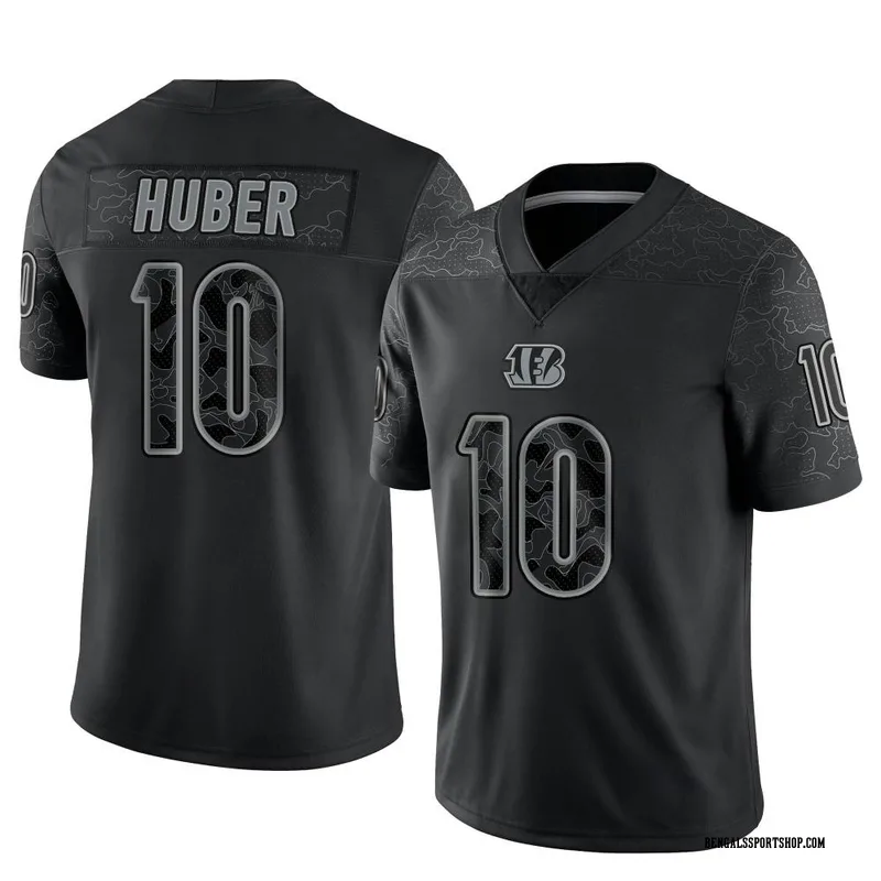 Youth Nike Cincinnati Bengals Kevin Huber Black Reflective Jersey