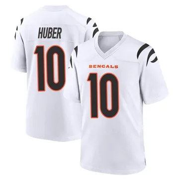 Men's Cincinnati Bengals #10 Kevin Huber Black Team Color Vapor Untouchable  Limited Player 100th Season Football Jersey Size S