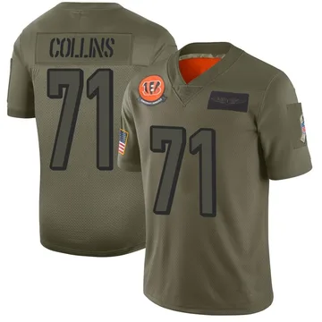 Men's Nike Cincinnati Bengals La'el Collins Gray Atmosphere