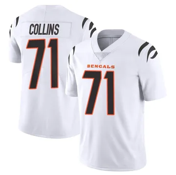 Women's Nike Cincinnati Bengals La'el Collins White Color Rush Super Bowl  LVI Bound Jersey - Legend