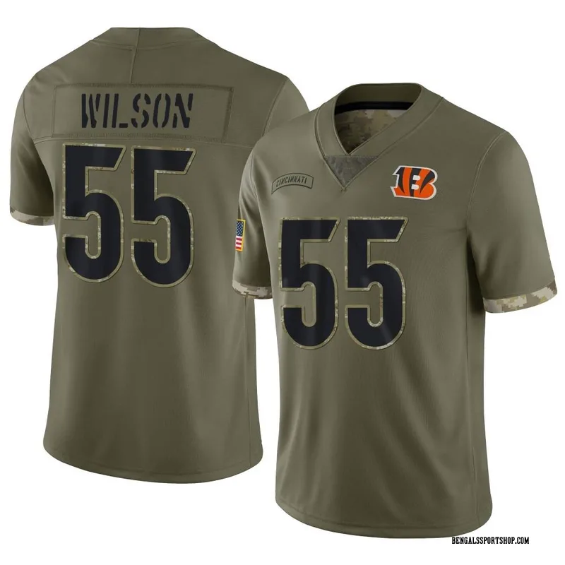 Women's Nike Logan Wilson Black Cincinnati Bengals Player Game Jersey