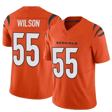 Logan Wilson Number 55 Jersey Cincinnati Bengals I T-Shirt - TeeHex